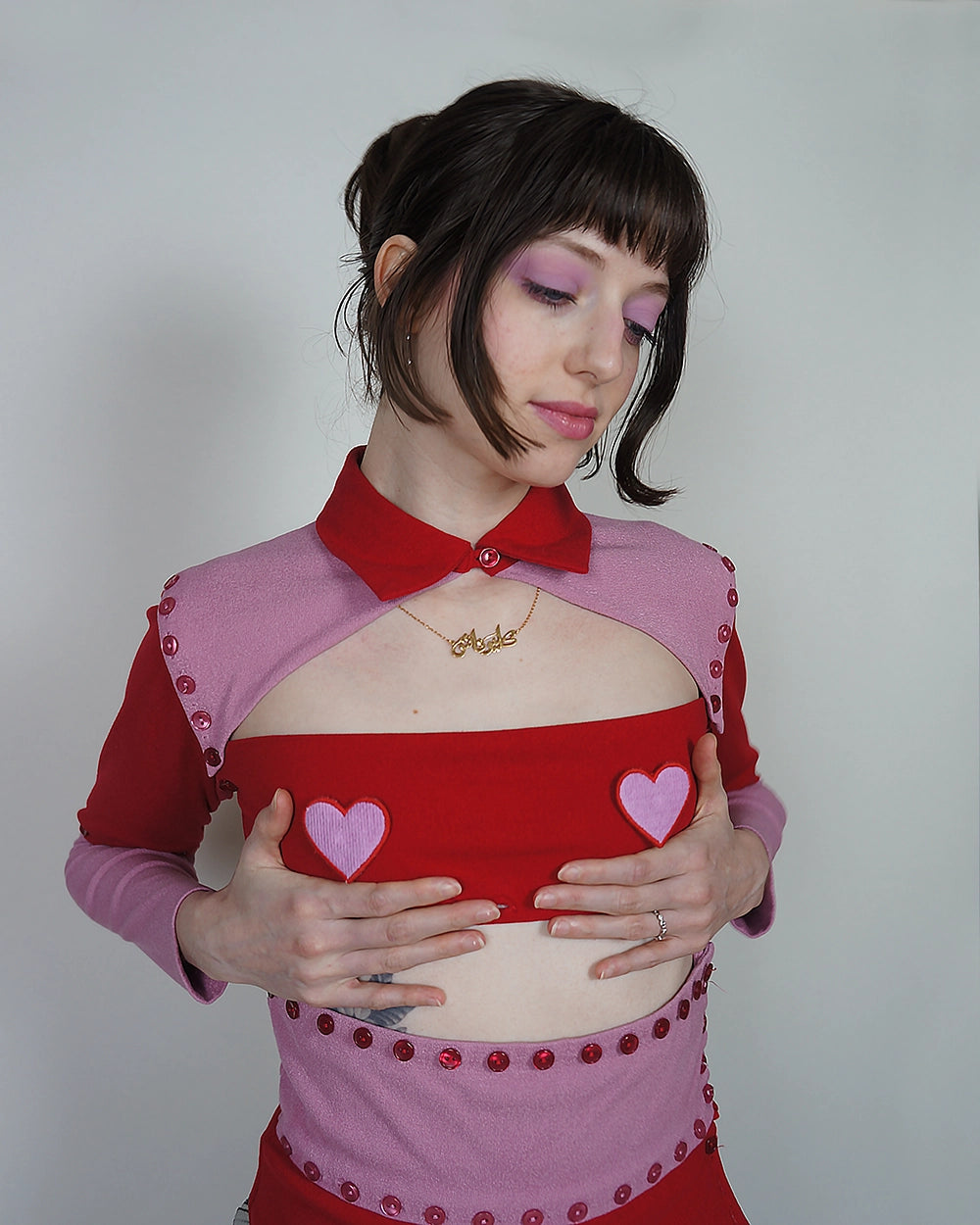 Heart Embroidered Patch