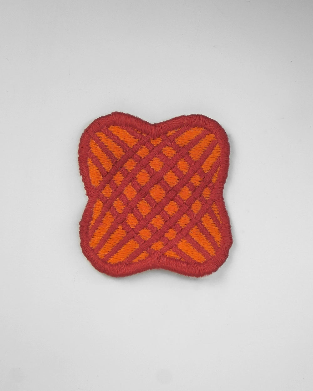 Double Circle Embroidered Patch