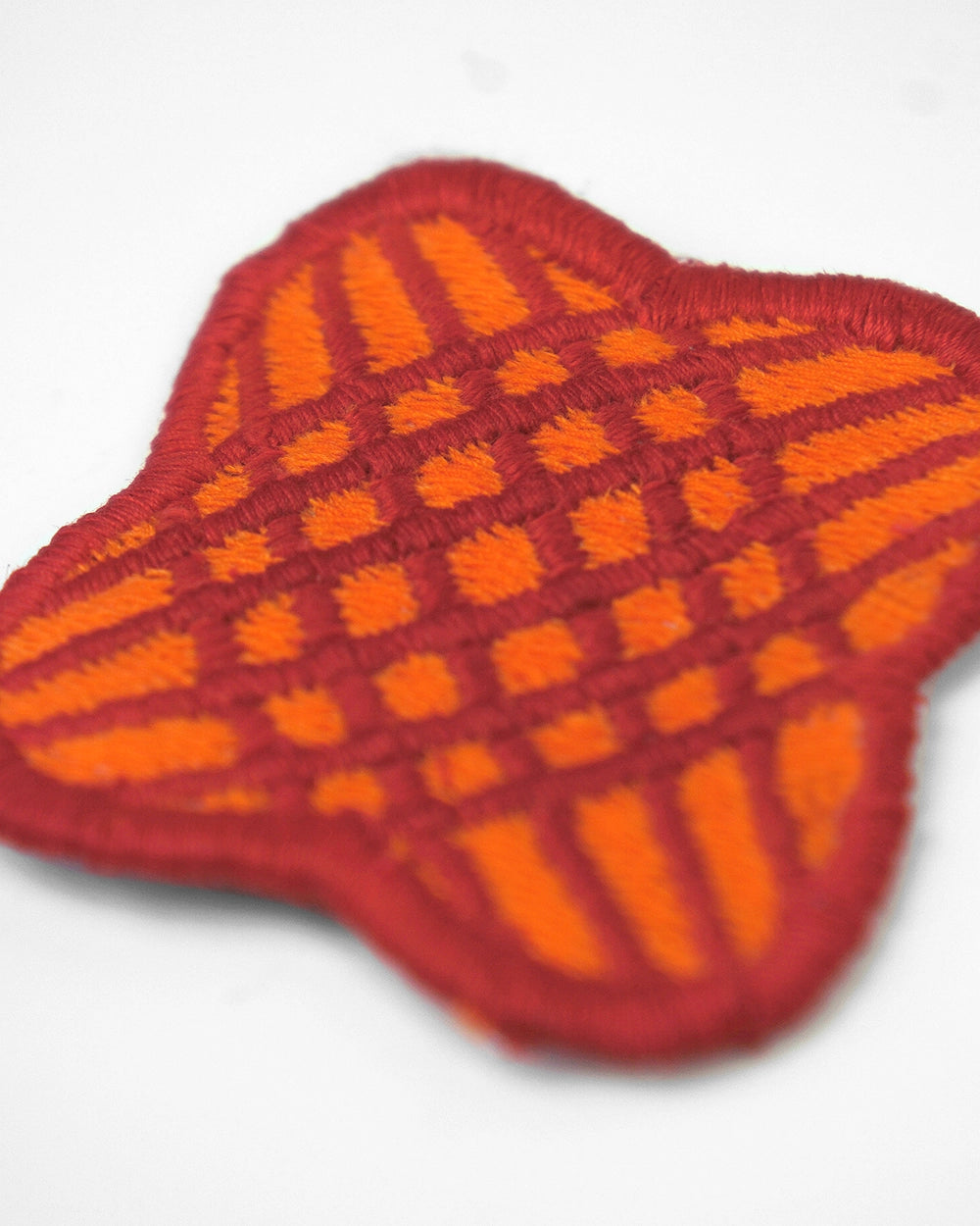 Double Circle Embroidered Patch
