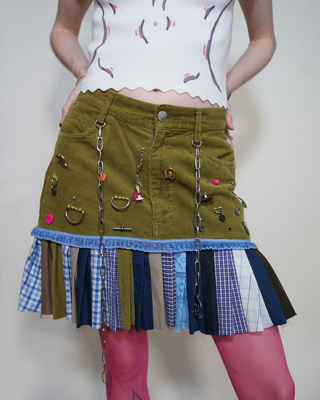 Pleated Charm Skirt, 26
