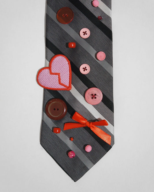 Upcycled Tie Collab: Heartbreak