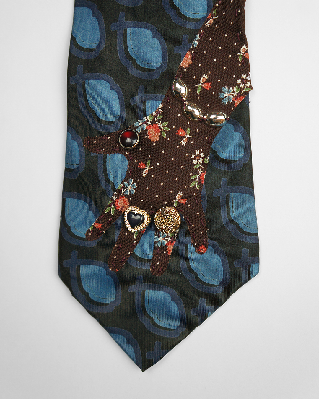 Upcycled Tie: Hands