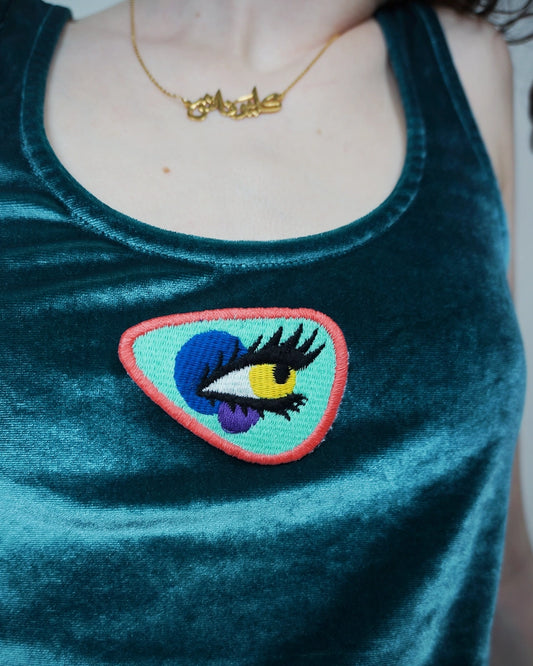 Eye Embroidered Patch