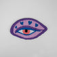 Heart Eye Embroidered Patch