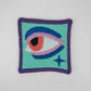 Square Eye Embroidered Patch