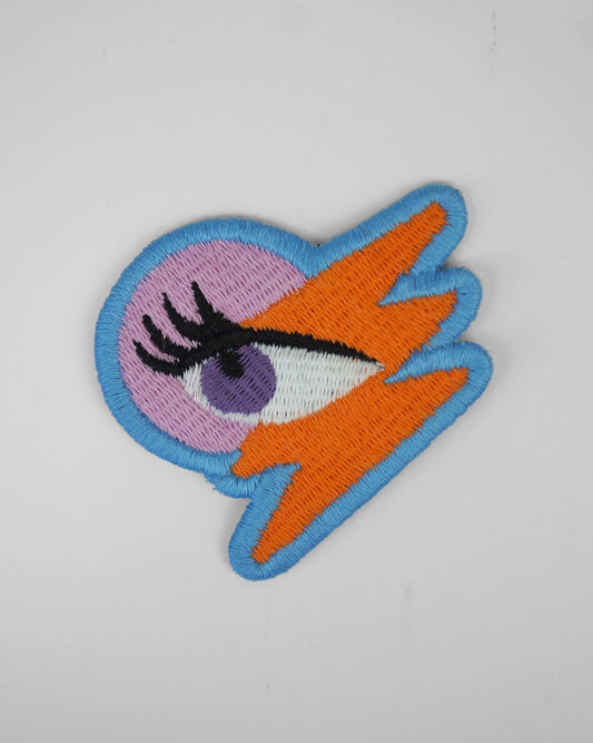 Lightning Eye Embroidered Patch