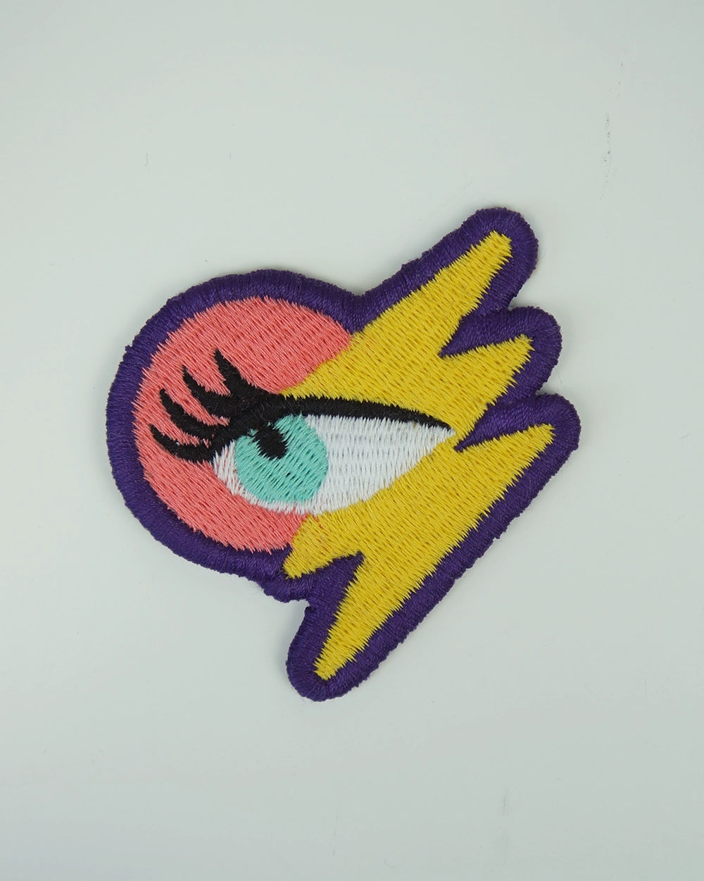 Lightning Eye Embroidered Patch