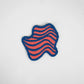 Wave Embroidered Patch