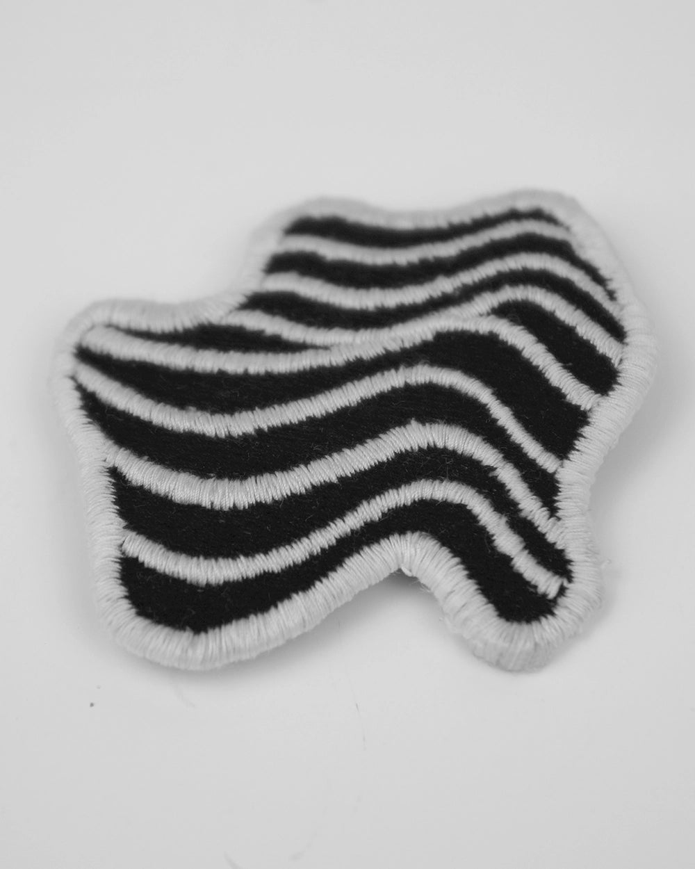 Wave Embroidered Patch