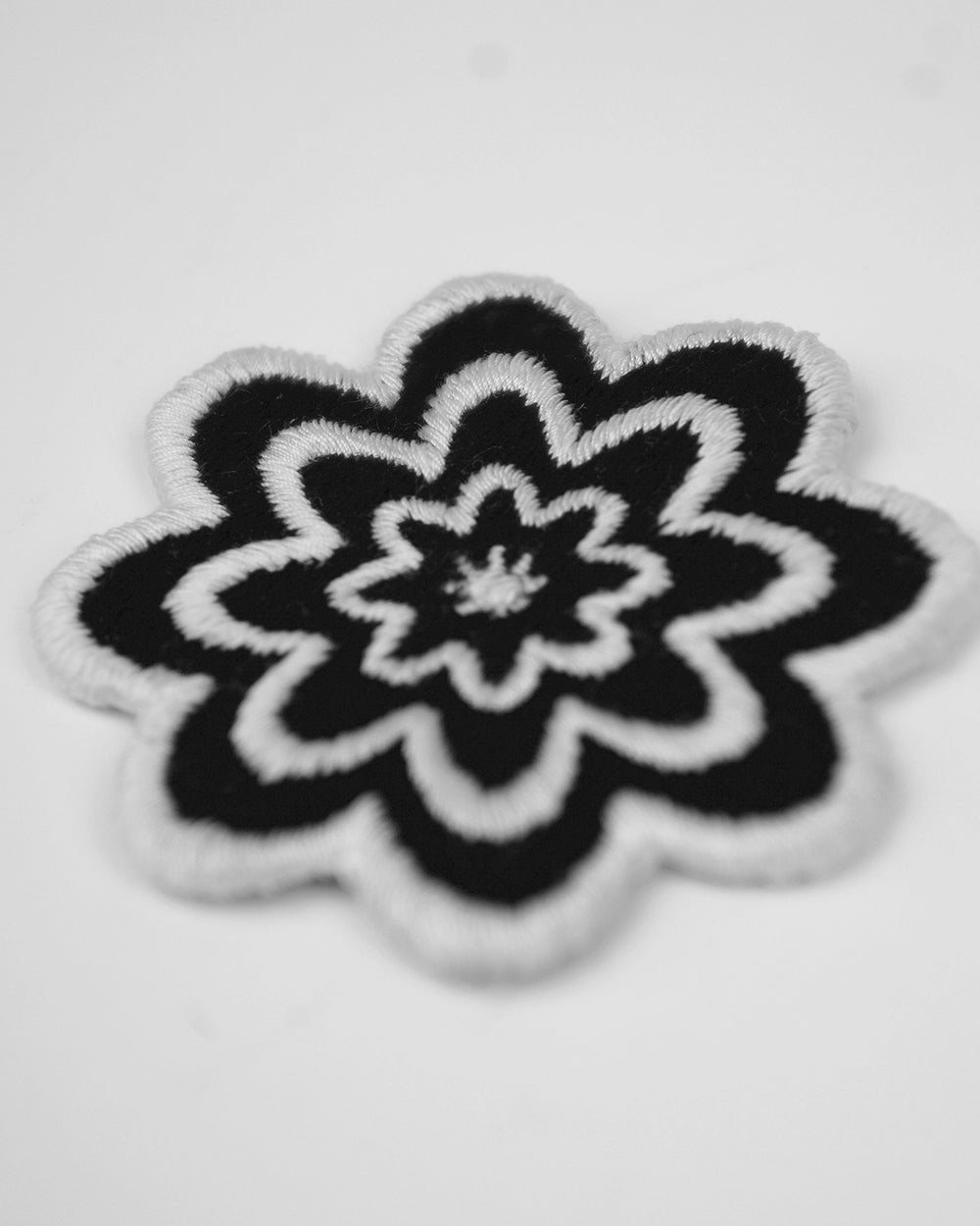 Flower Embroidered Patch