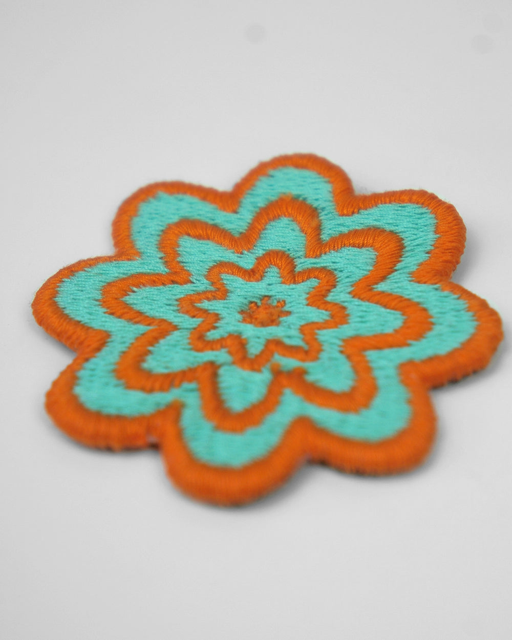 Flower Embroidered Patch