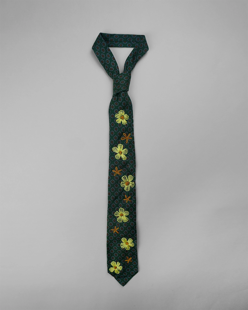 Upcycled Tie: Flower Power Baby