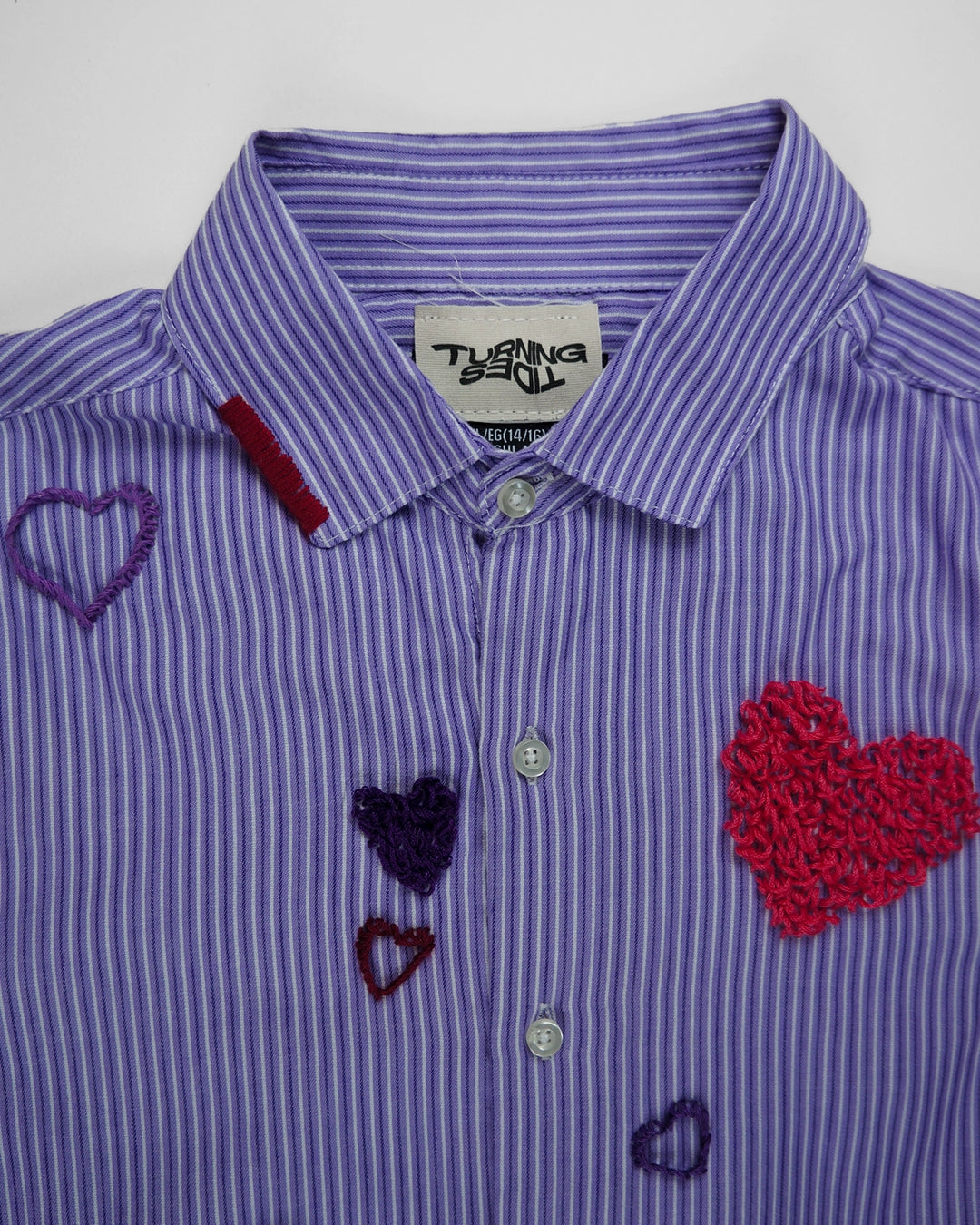 Purple's Cool Button Up, S