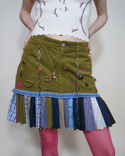 Pleated Charm Skirt, 26
