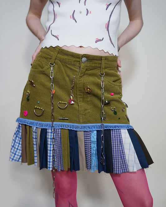 Pleated Charm Skirt, 26