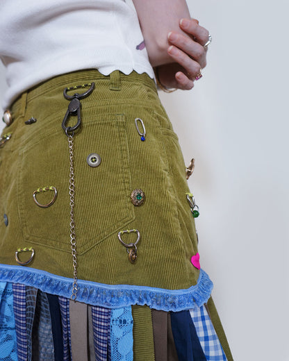Pleated Charm Skirt, 26