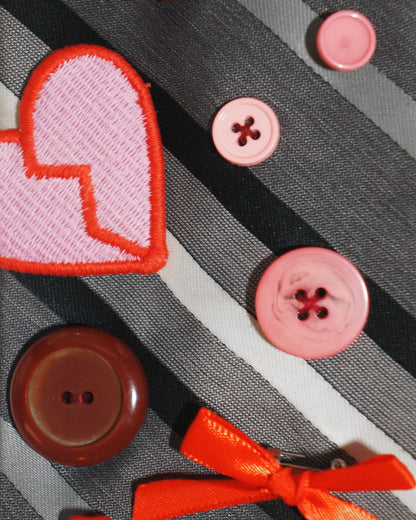 Upcycled Tie Collab: Heartbreak