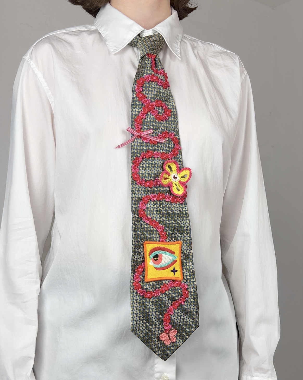 Upcycled Tie: Candy Land