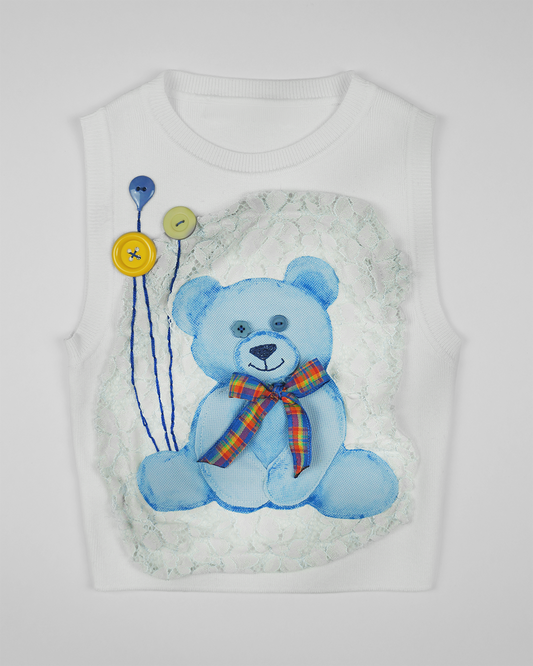 Teddy Bear Tank Top, XS