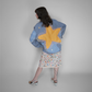 Star Fish Button Up, L