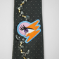 Upcycled Tie: Lightning