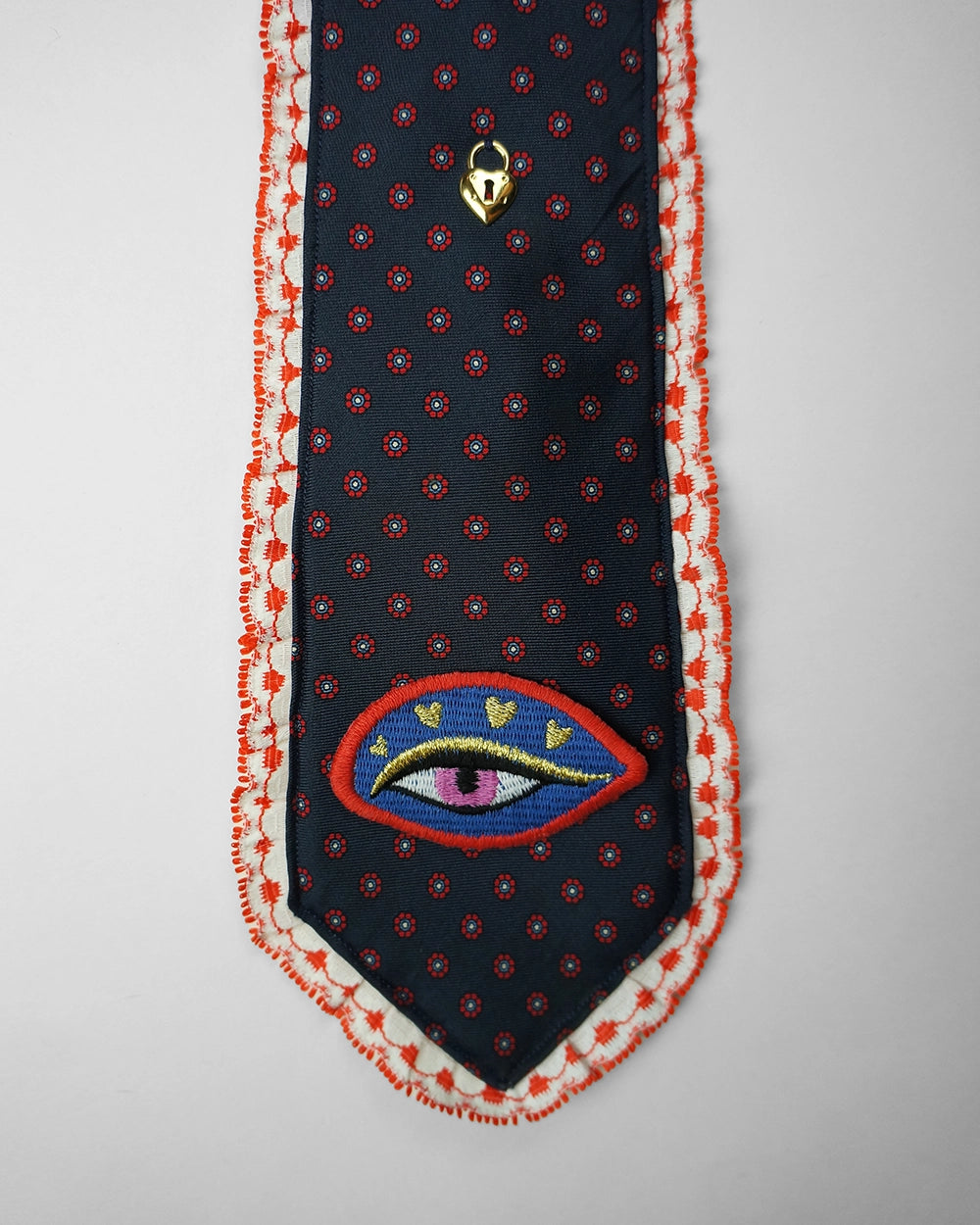 Upcycled Tie: Watching Eye