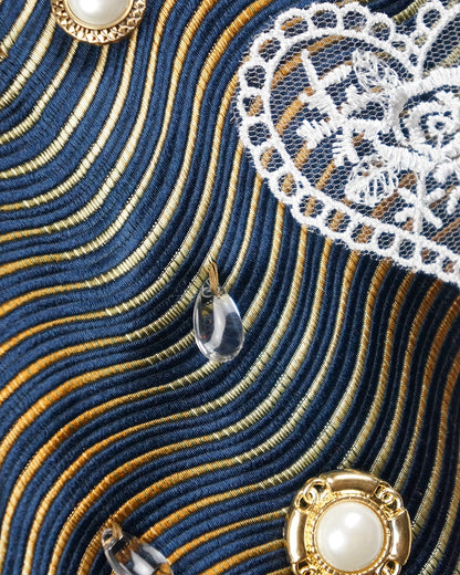 Upcycled Tie: Tiger Eyes