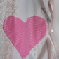 Pink Heart Button Up, L