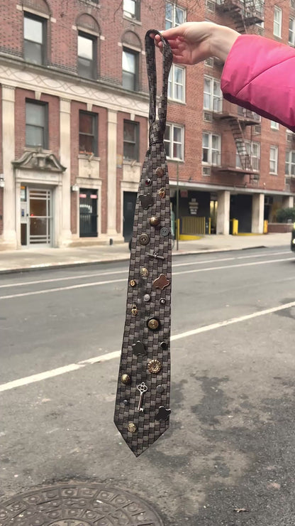 Upcycled Tie: Howl's Moving Tie