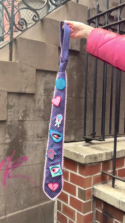 Upcycled Tie: Silly Little Guy