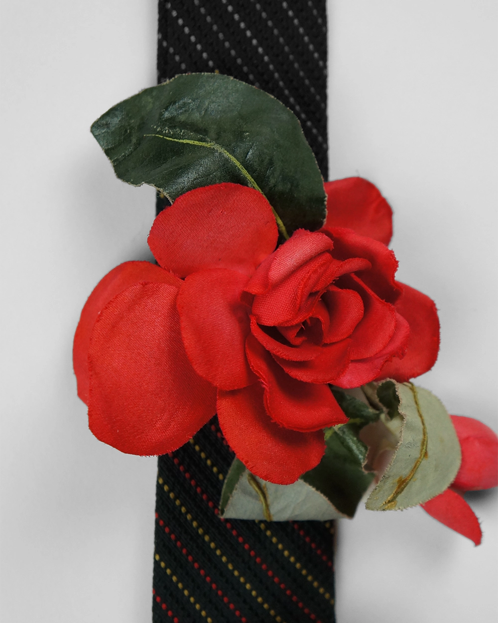 Upcycled Tie: A Bouquet For My Love