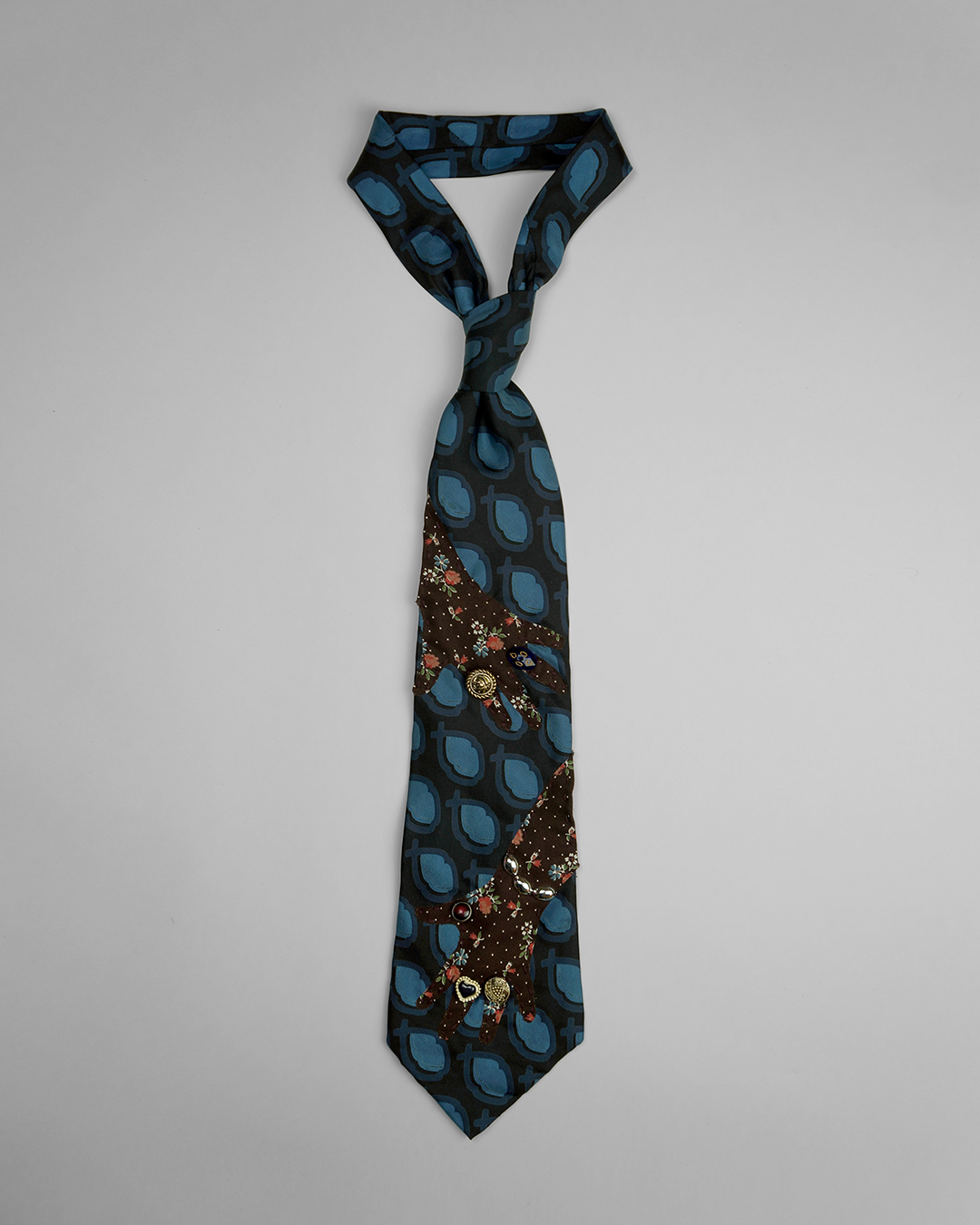 Upcycled Necktie: Hands