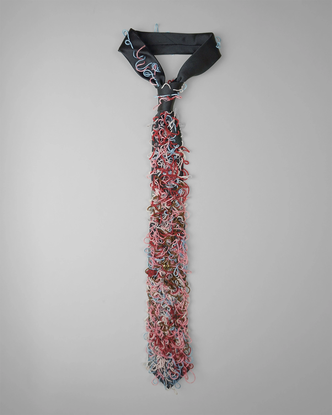 Upcycled Tie: Expressionist Drip