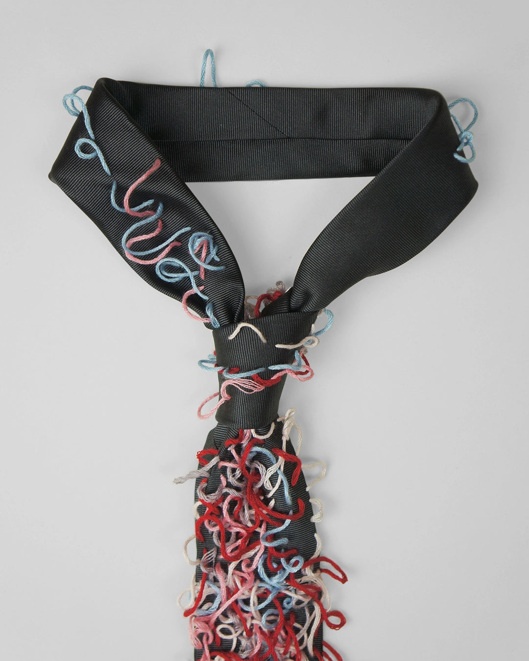 Upcycled Tie: Expressionist Drip