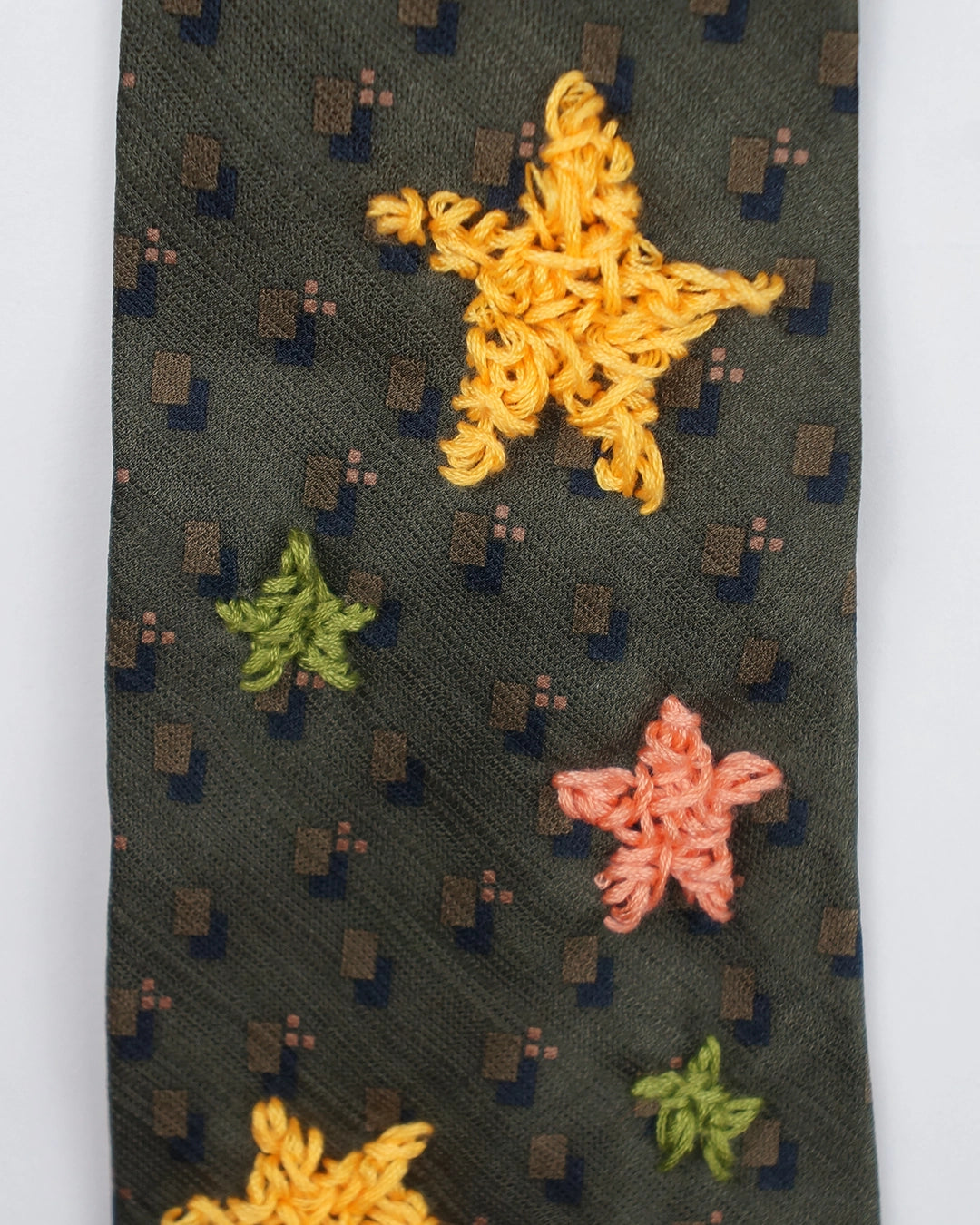 Upcycled Tie: Stars