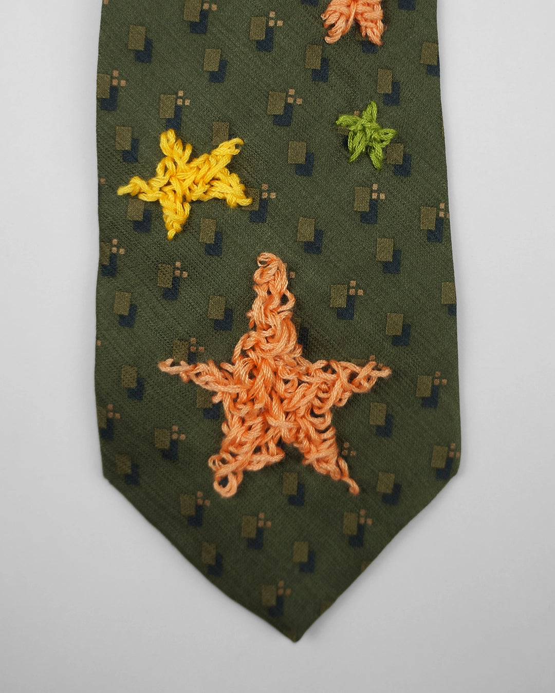 Upcycled Tie: Stars