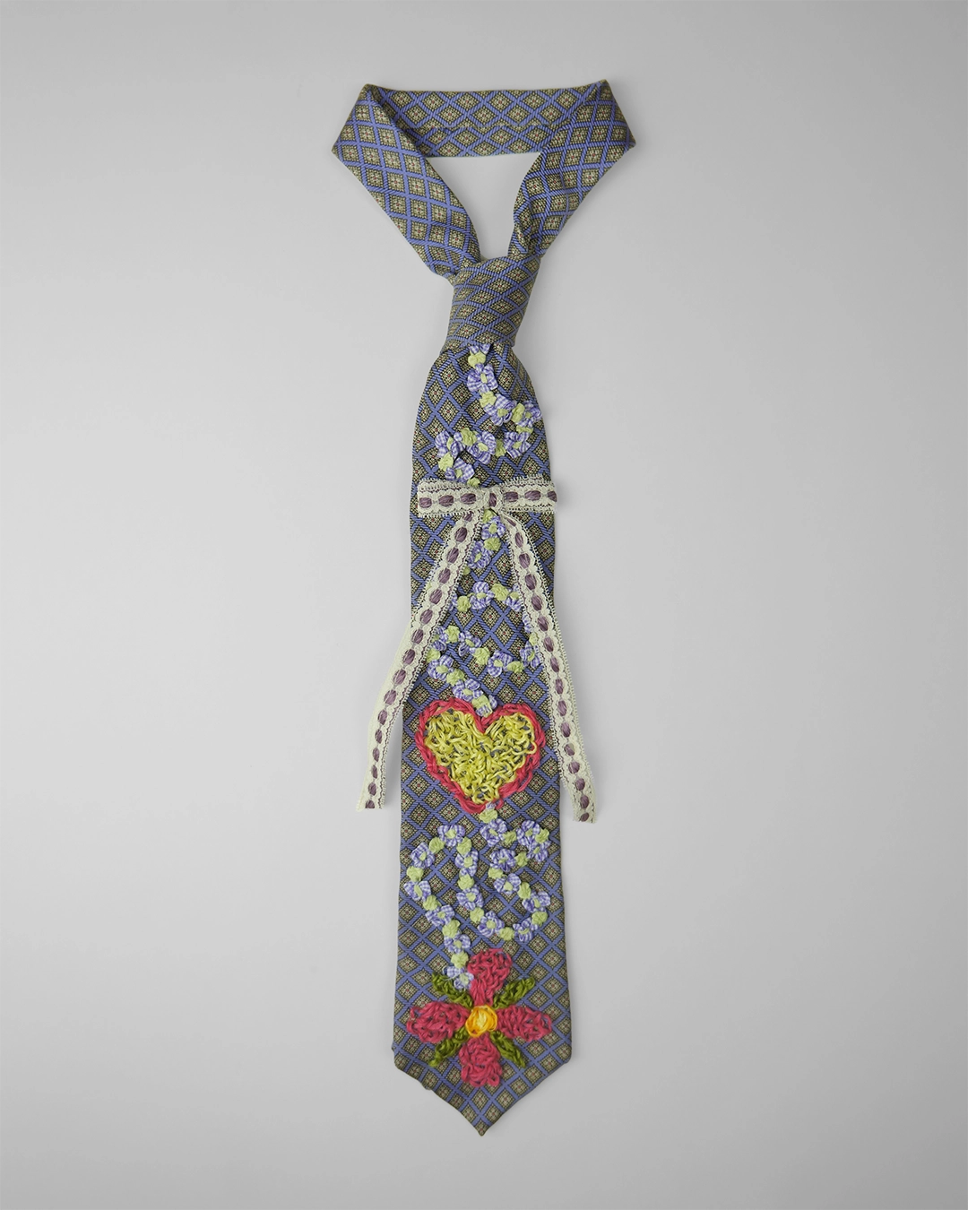 Upcycled Tie: The Meadow