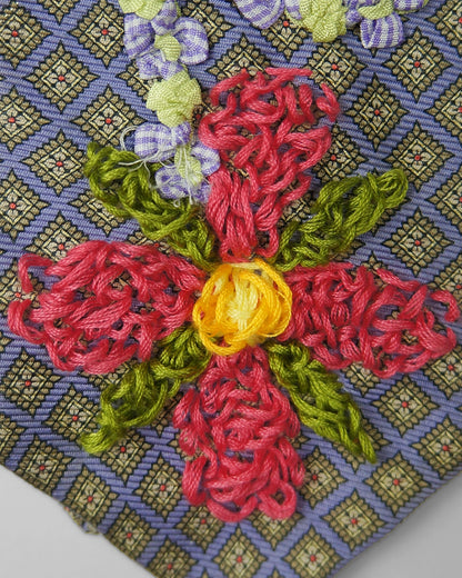 Upcycled Tie: The Meadow