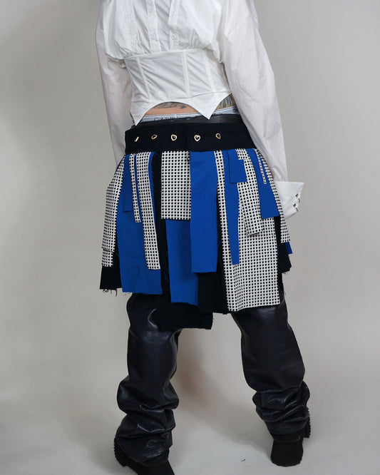 Adjustable Blue Skirt (26in - 36in)